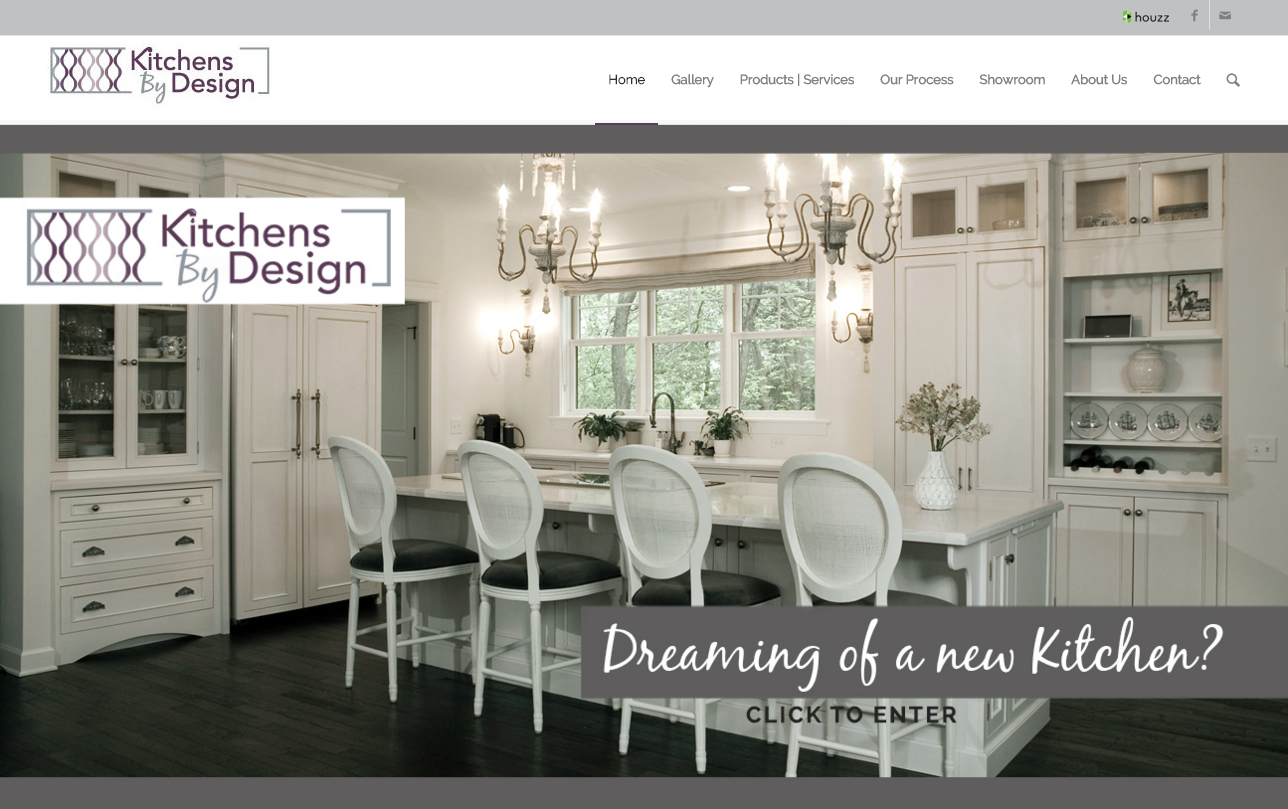 Kitchen Designer website by Nancy Wojack Hendrickson