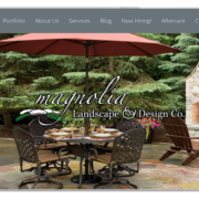 Magnolia Landscape Design home page