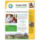 Tanzania Health Partnership newsletter design